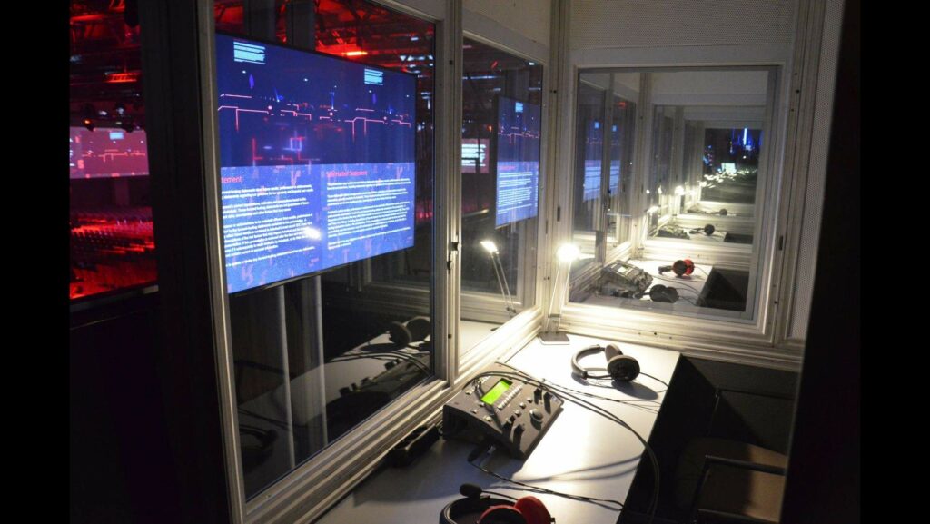 btl next | Dolmetscherkabine | Kompetenz Dolmetschertechnik