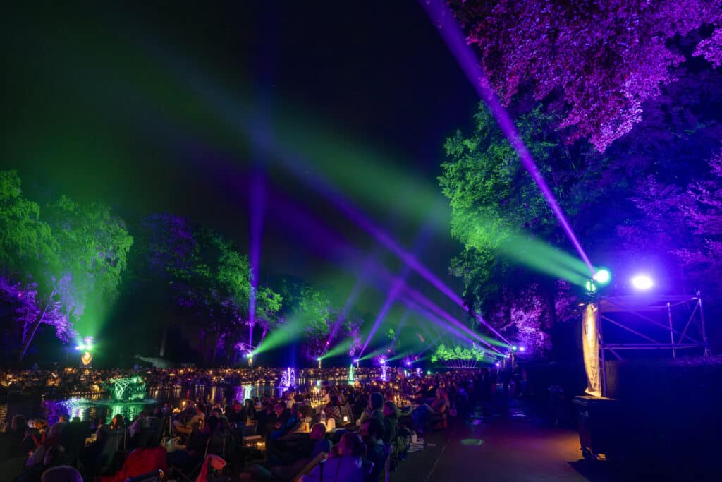 btl next | Schloss Benrath Lichterfest | Kompetenz Licht