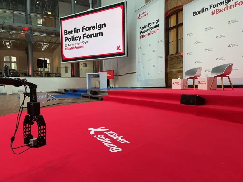 btl next | Körber Stiftung Berlin Forum | Kompetenz Corporate-Event