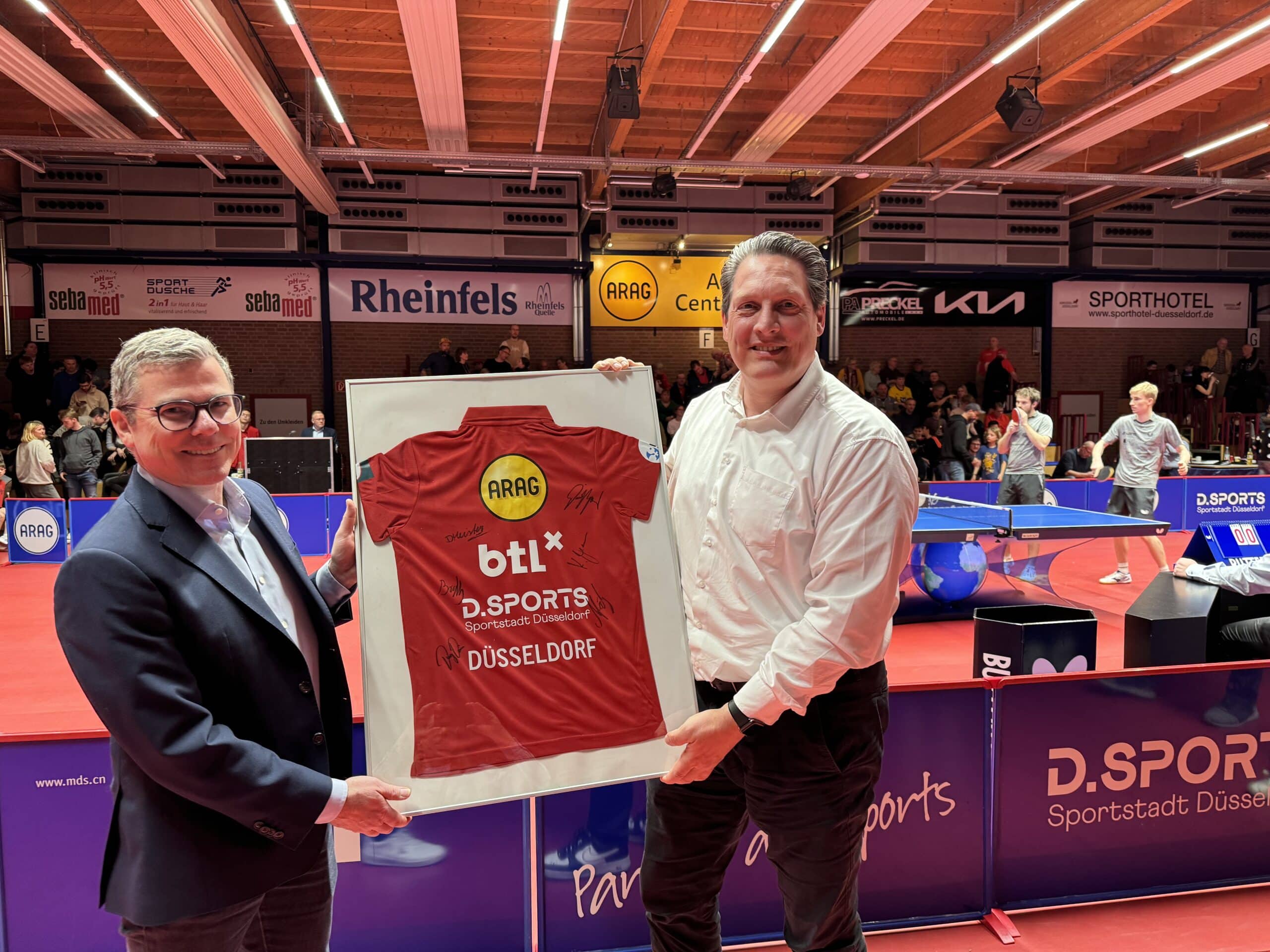 btl next | Partnerschaft Tischtennis Borussia | Kompetenz Sport-Events